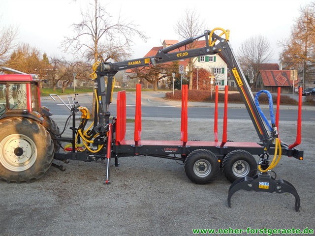 Lochmann forstanhänger RFT8.10 Farma C7.0 1