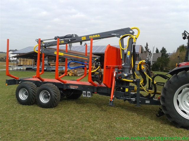 Lochmann forstanhänger RFT8.10 Farma C7.0 2
