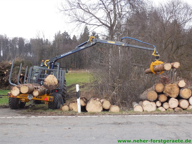 källefall forstkran FB63T 2