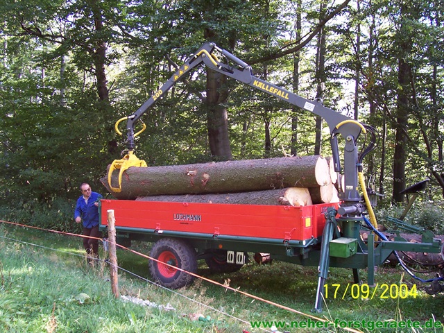Forsttechnik Forstzubehör VME Kipper auf