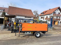 Lochmann RWM50 mit Källefall FB53T Forstkran