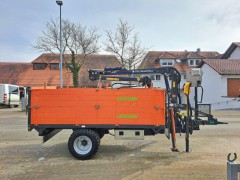 Lochmann RWM50 mit Källefall FB53T Forstkran